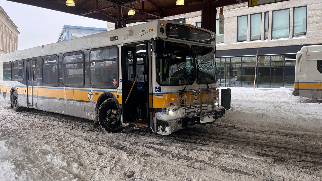 (NFI D40LF) Silver line 5 full ride #mbta #transit #bus 