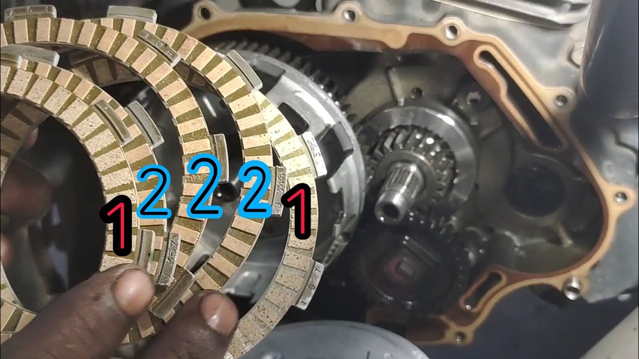 Hero achiever 150 clutch plate fitting ! kaise clach plate fit Kiya jata hai !Omar Auto! damage plat