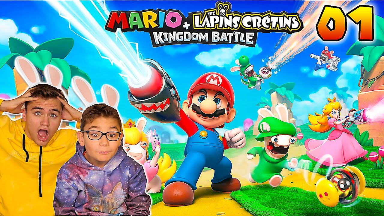 On Teste MARIO + LAPINS CRÉTINS KINGDOM BATTLE - Nintendo Switch Co op