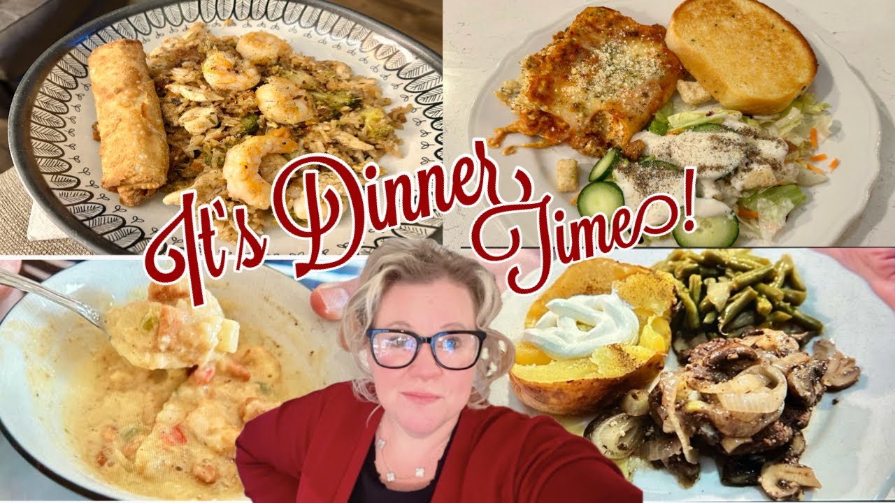 WHAT'S FOR DINNER | 4 DELICIOUS HOME COOKED MEALS