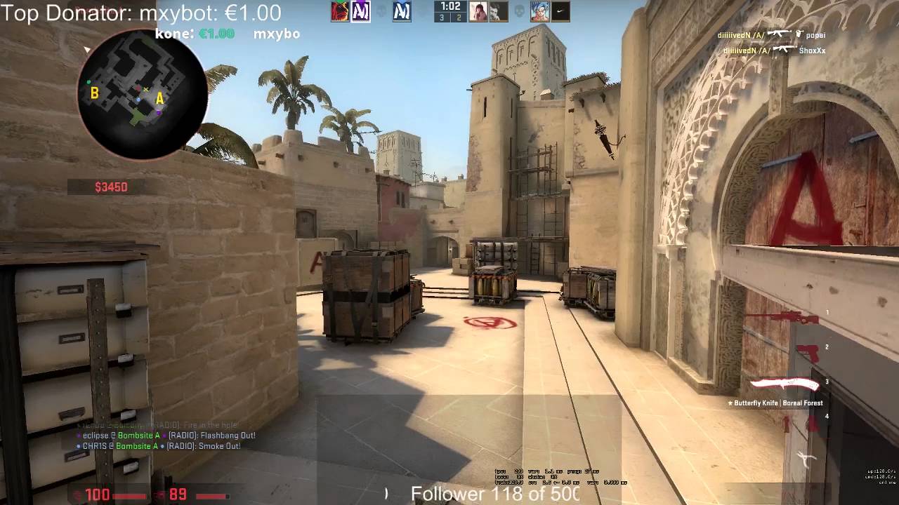Live life - FaceIT PUG - mirage - Part1