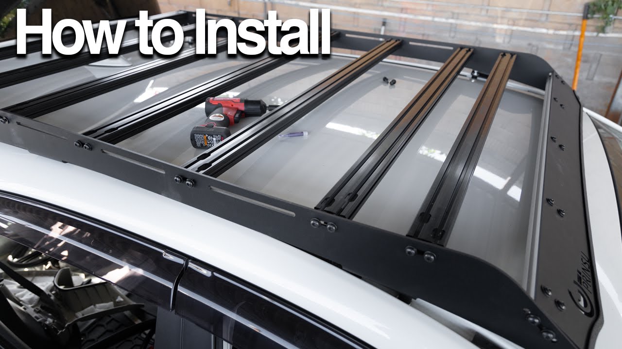 How to install Prinsu Roof Rack on a Subaru Crosstrek