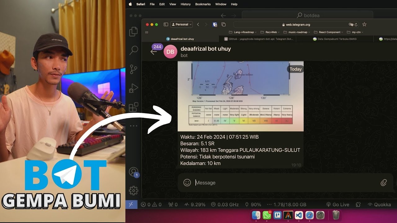 Bikin BOT Telegram Node Js