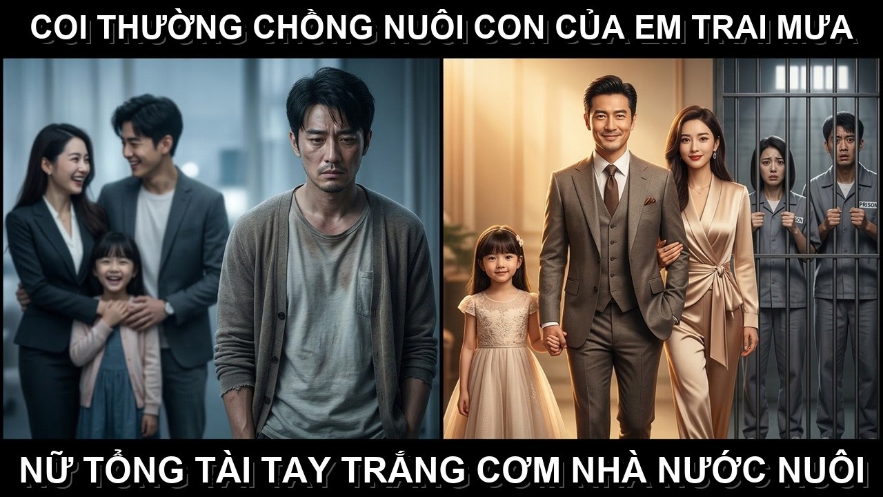 nữ tổng tài khinh chồng phế vật, bỏ con đẻ nuôi con của em trai mưa và cái kết