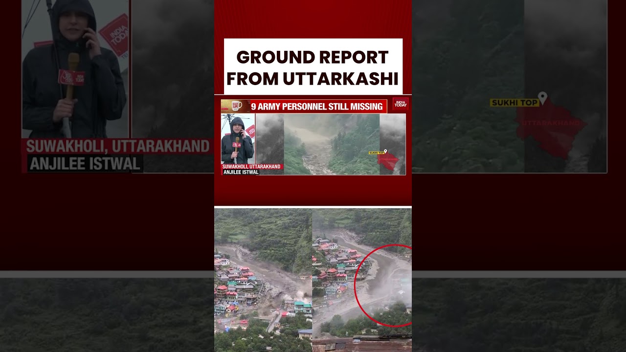 Uttarkashi Cloudburst Updates: Highway To Gangotri Washed Away, Rescue Operation On | India Today