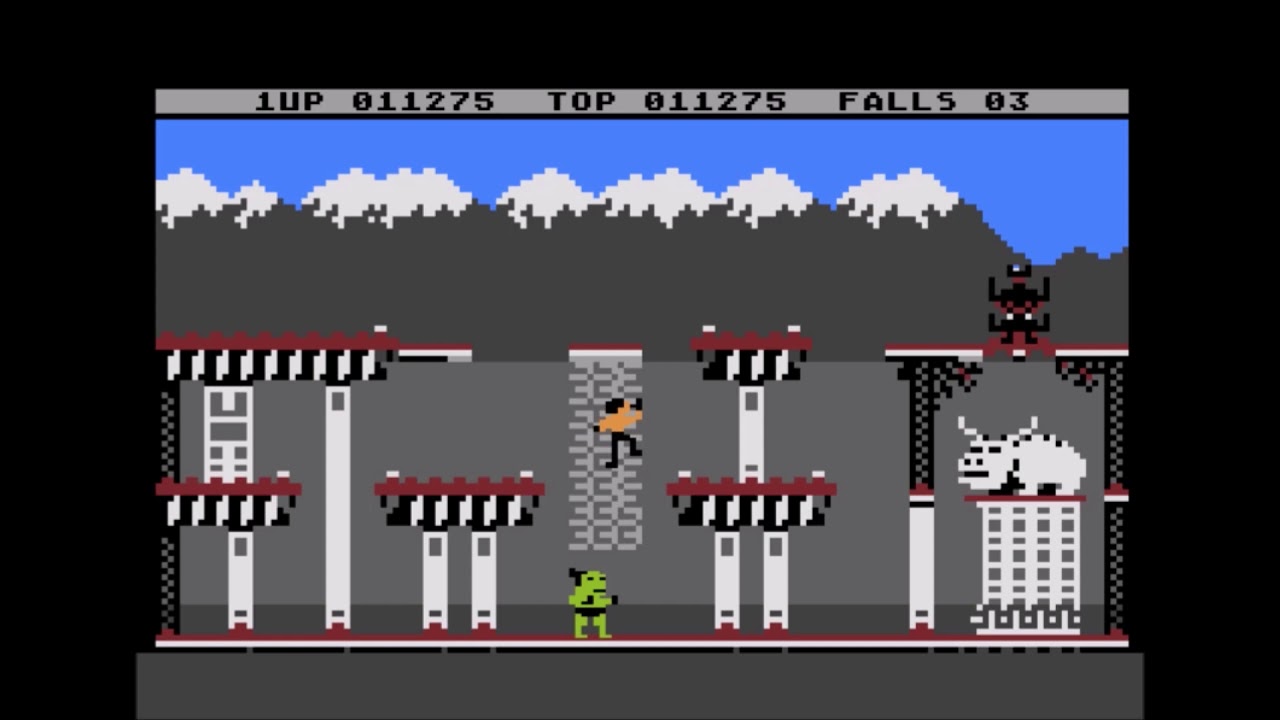 ATARI veteran: BRUCE LEE (ATARI 800 XE/XL game)