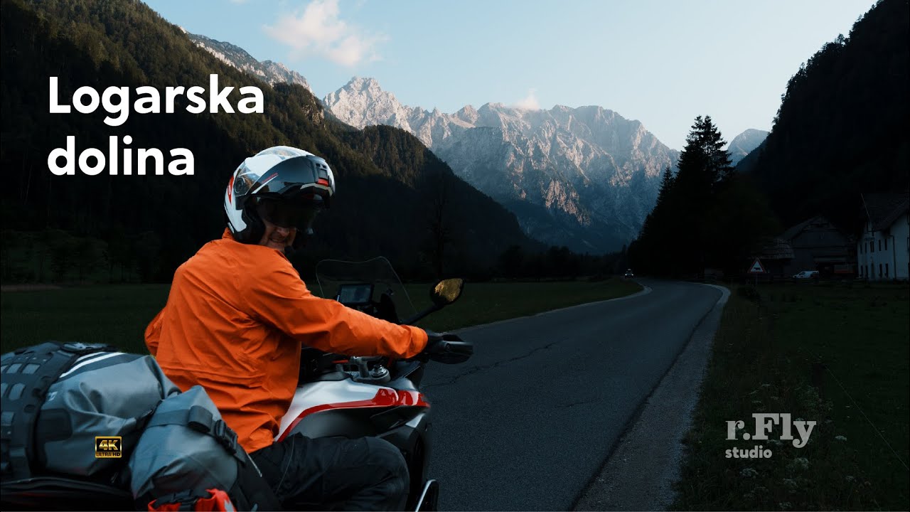 Dolomites moto trip.  Part I - Logarska dolina (Slovenia)