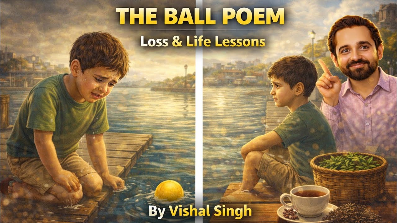 The Ball Poem | Class 10 English First Flight Full Explanation in Hindi | Line by Line