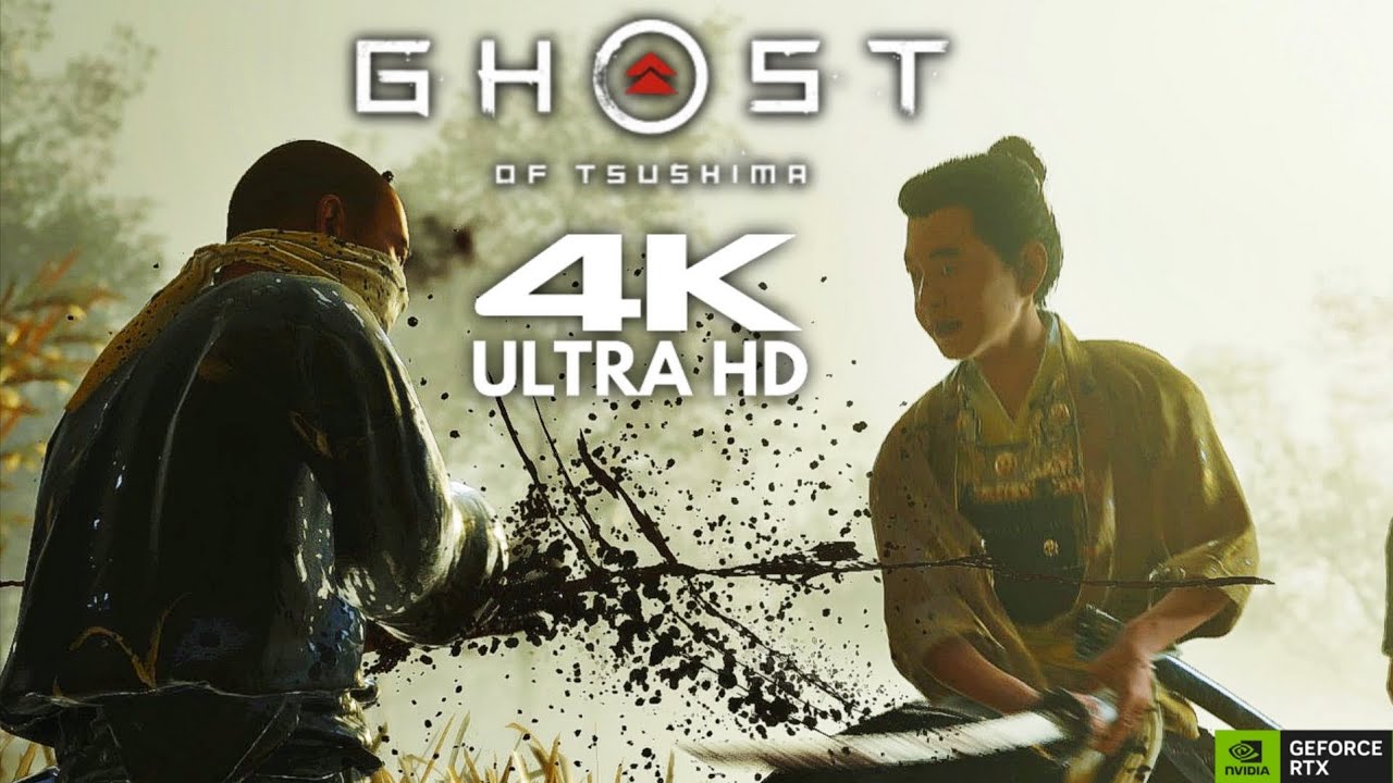 Ghost of Tsushima 4K Ultra HD Gameplay | Epic Samurai Duel Cinematic Combat