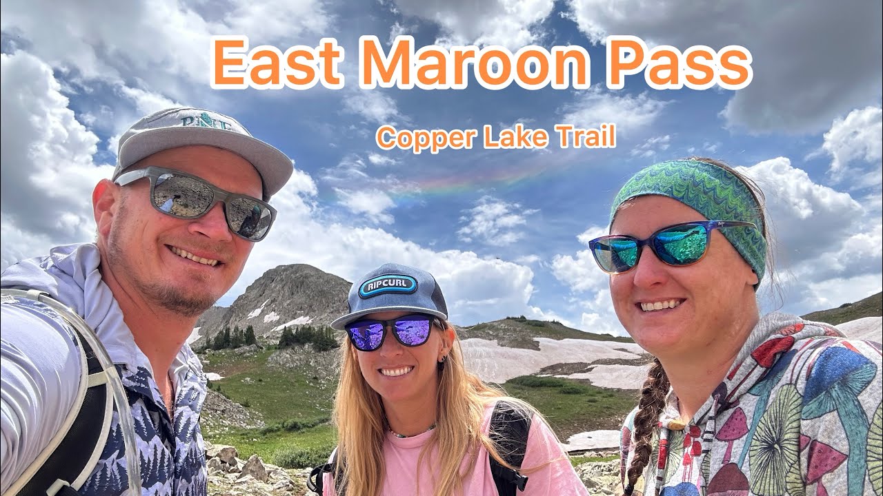 Gunnison National Forest Colorado Copper Lake Trail to East Maroon Pass