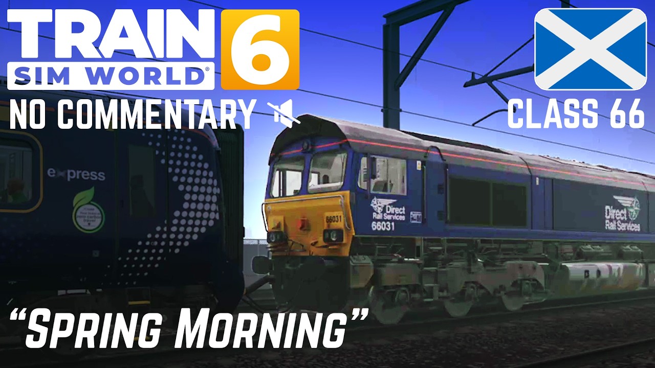 Class 66 At The Rescue - Scottish Style