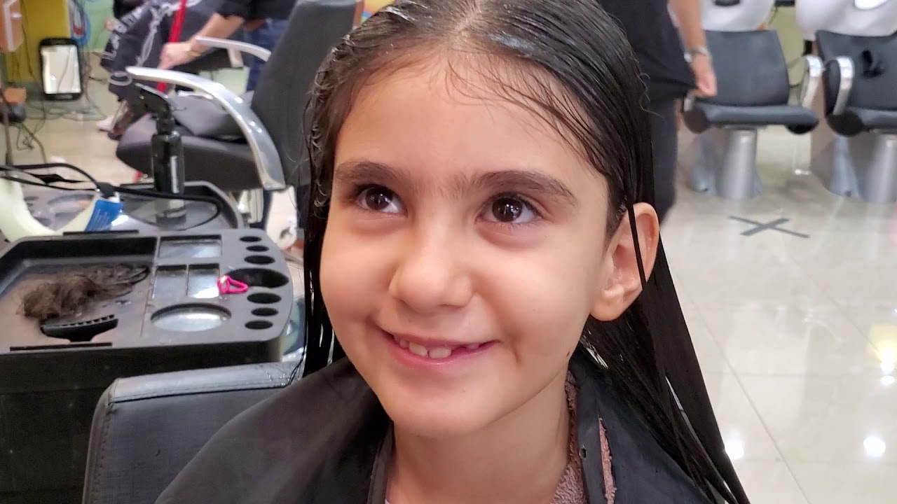 Sarah Issa first haircut May 16 2020