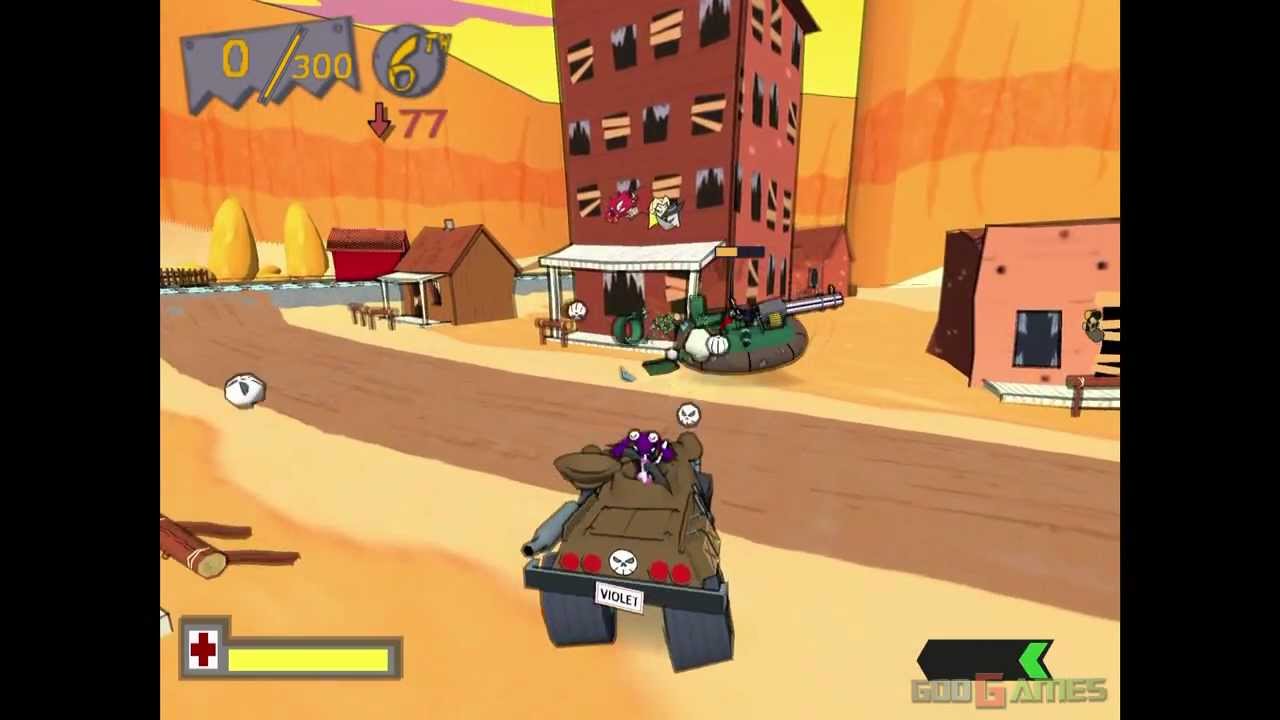 Cel Damage Overdrive - Gameplay PS2 HD 720P