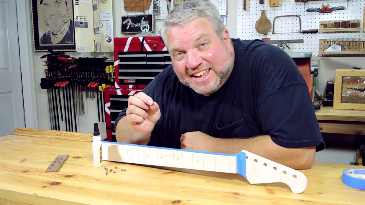 How to make an electric guitar with Steve Carmichael from The Carmichael Workshop