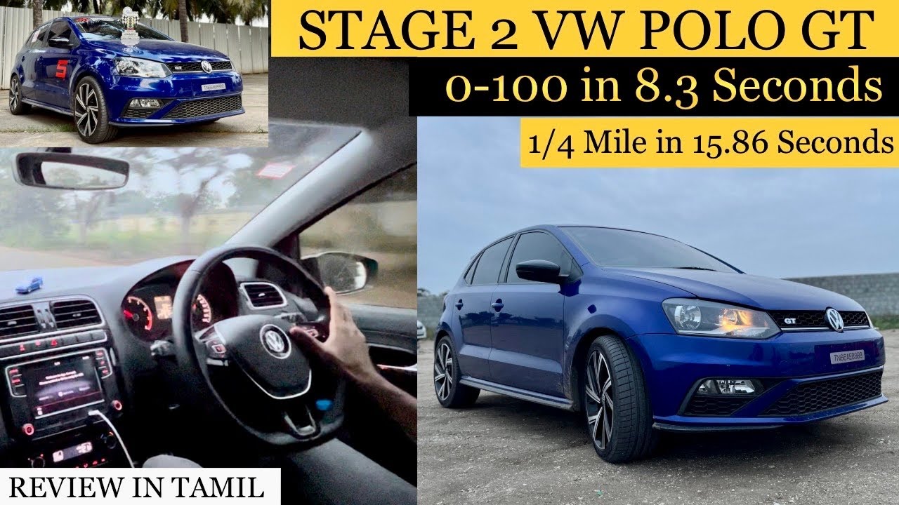 Modified Volkswagen Polo GT,Stage 2 Tuned,Tamil,0-100 in 8.3 seconds!! 2.5L worth mods!