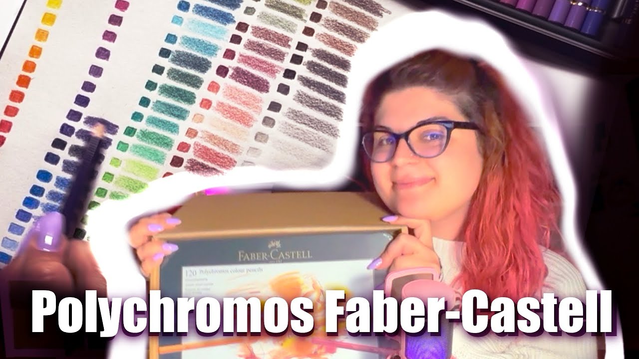 Let’s try Polychromos Faber Castell 120 colour pencils | Art haul