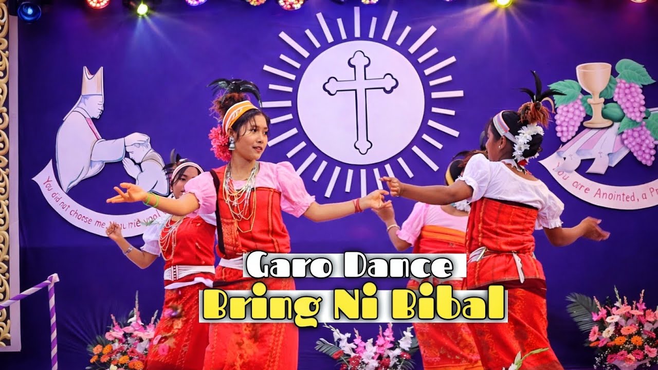 Beautiful Garo Girls Dance 💃 | Bring Ni Bibal Ko | Kripa Diya Mankhin | Mrong Collection 