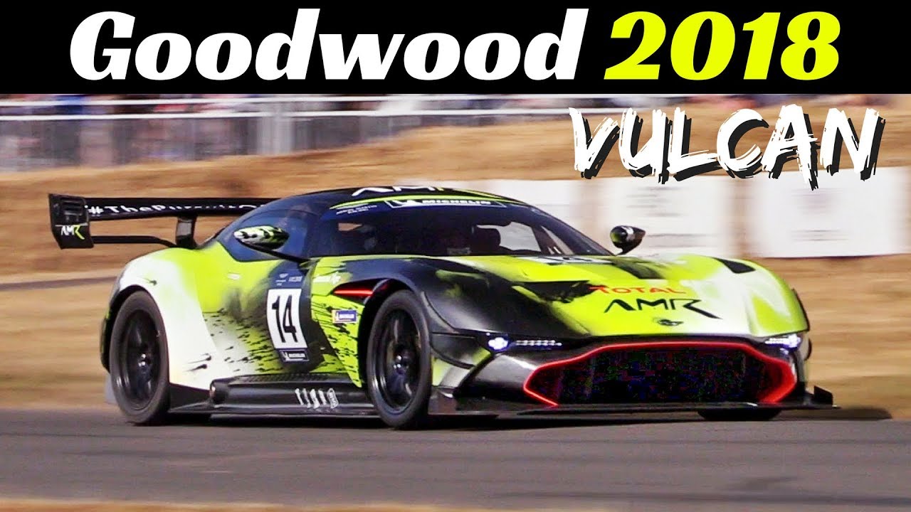 Aston Martin Vulcan AMR Pro - V12 Sound & Action! - 2018 Goodwood Festival of Speed