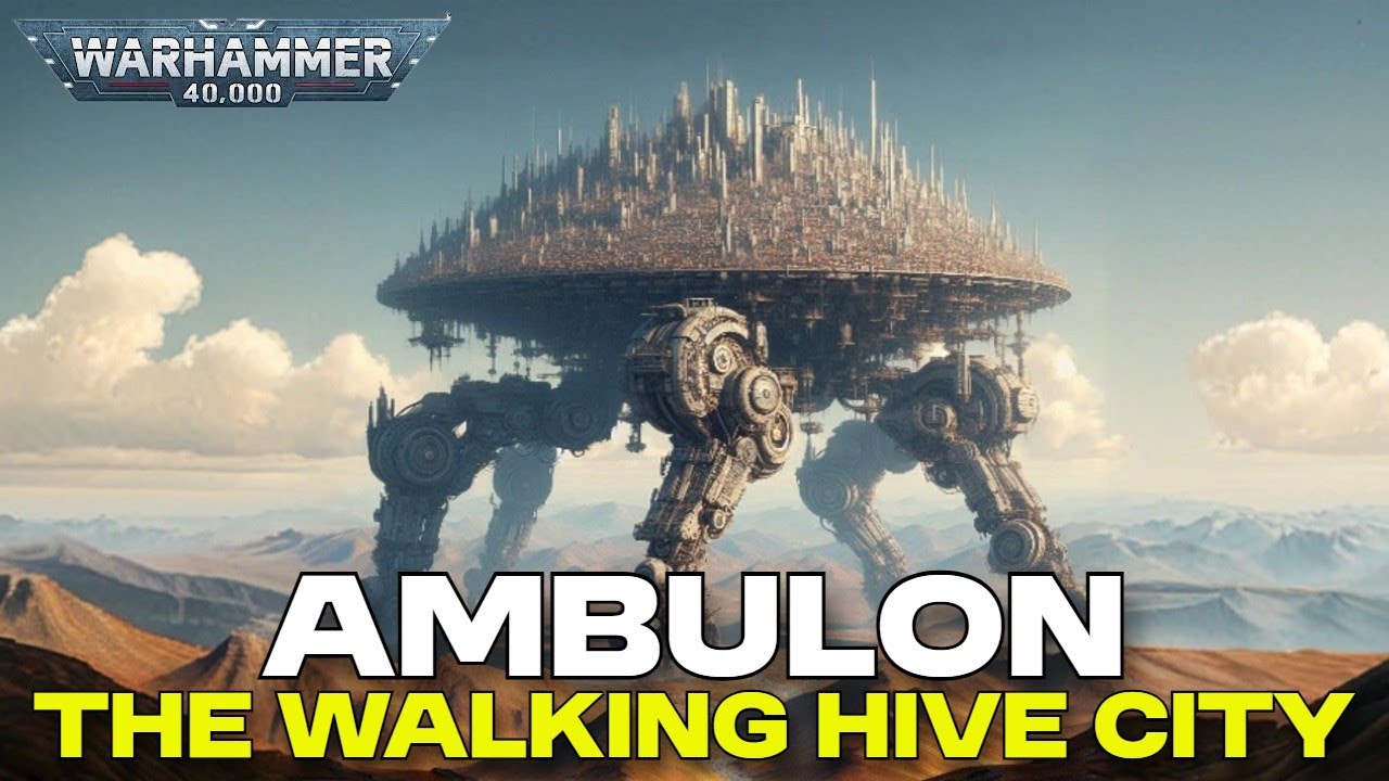 AMBULON - THE WALKING HIVE CITY | Warhammer 40K Lore