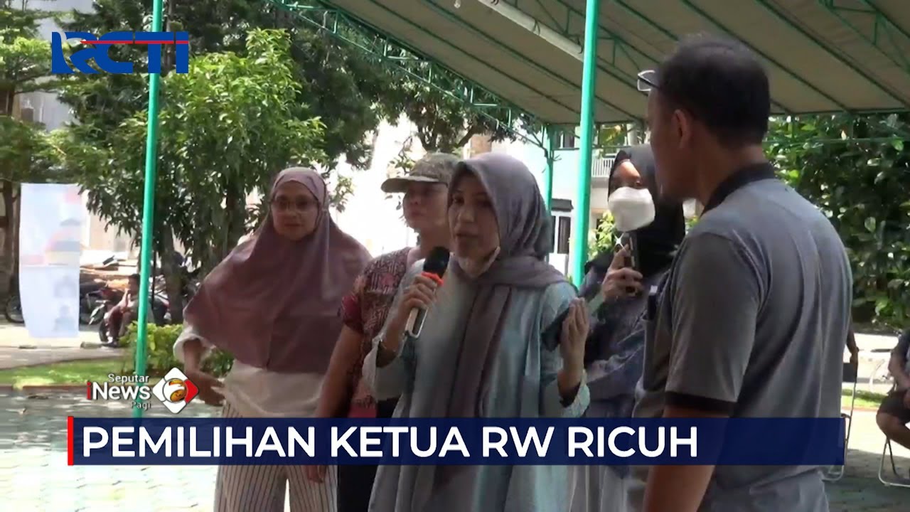 Diduga Cacat Hukum,Pemilihan Ketua RW di Banten Berlangsung Ricuh #SeputariNewsPagi 16/01