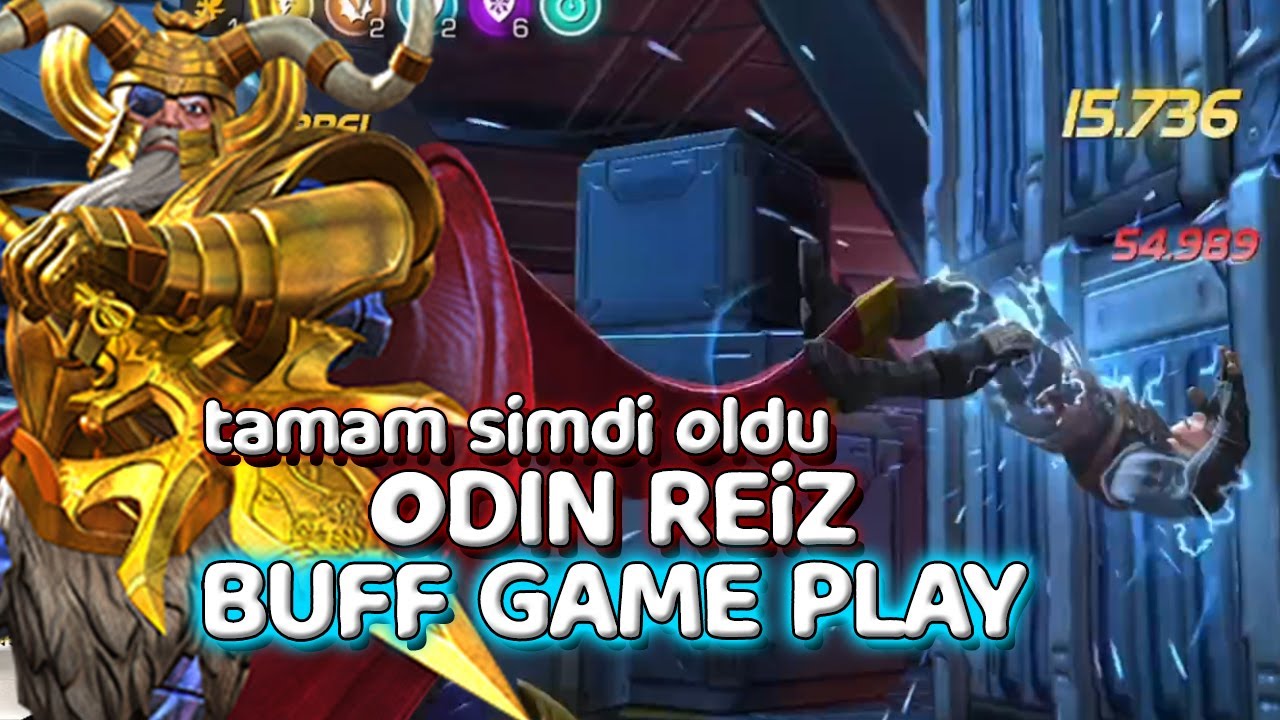 ODIN ŞİMDİ OLDU HAYIRLI OLSUN - MCOC ODIN BUFF GAME PLAY