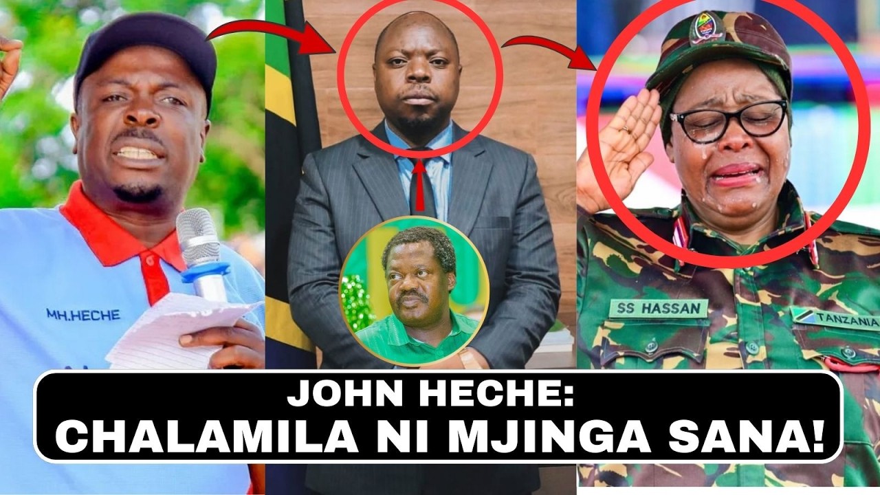 JOHN Heche Awapiga Kwenye Mshono Rais Samia Na Albert Chalamila Kuhusu Tamko La RC Chalamila.