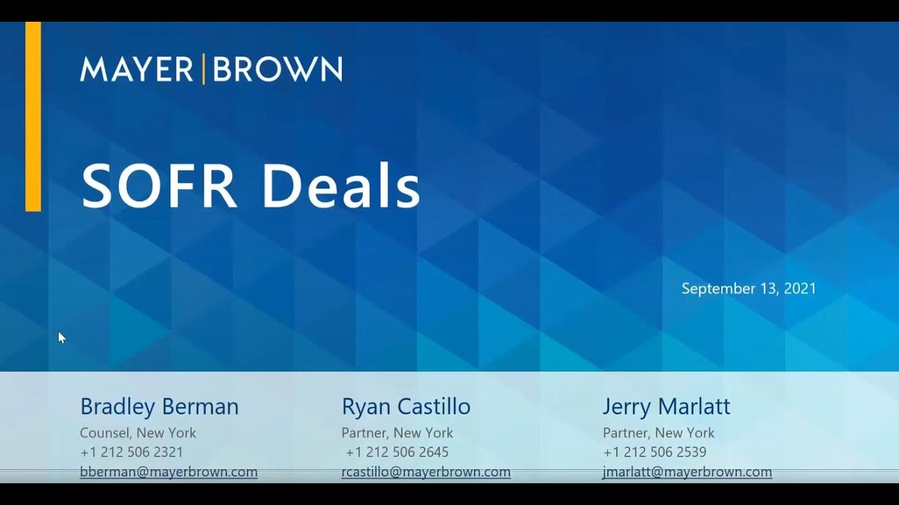 SOFR Deals