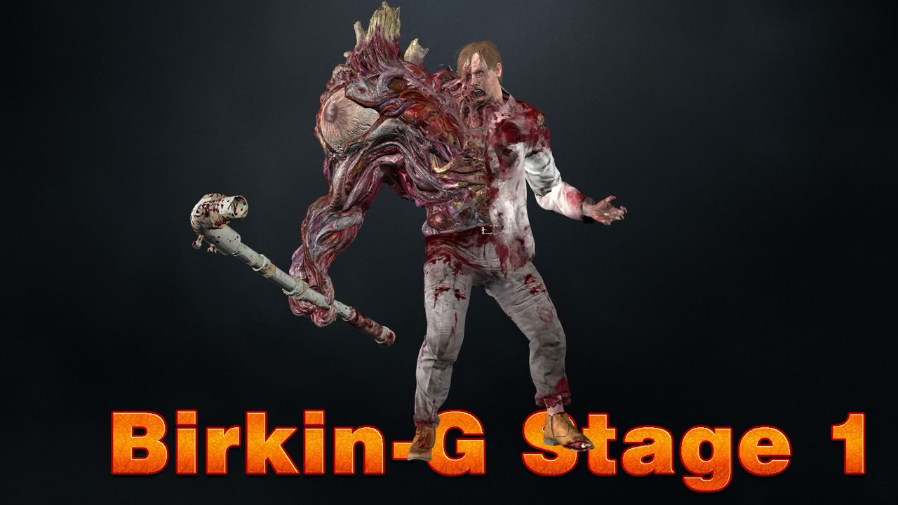 Resident Evil 2: Remake - Birkin-G Sounds [Stage 1]