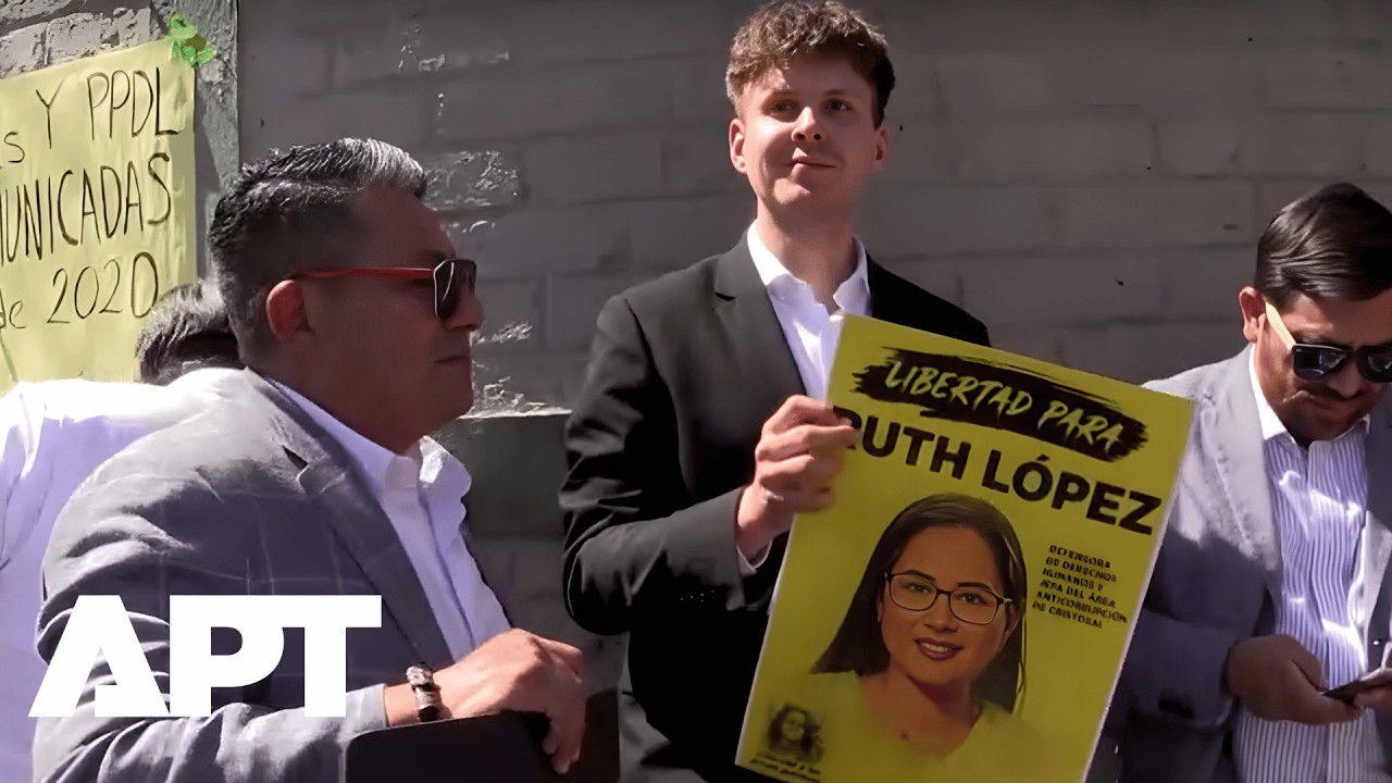 German Lawmakers Join Protest in El Salvador Demanding Release of Ruth Lopez & Other Detainees | APT