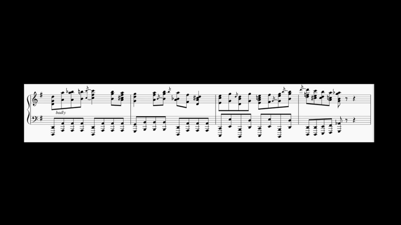 The Grump Variations: Full Transcription