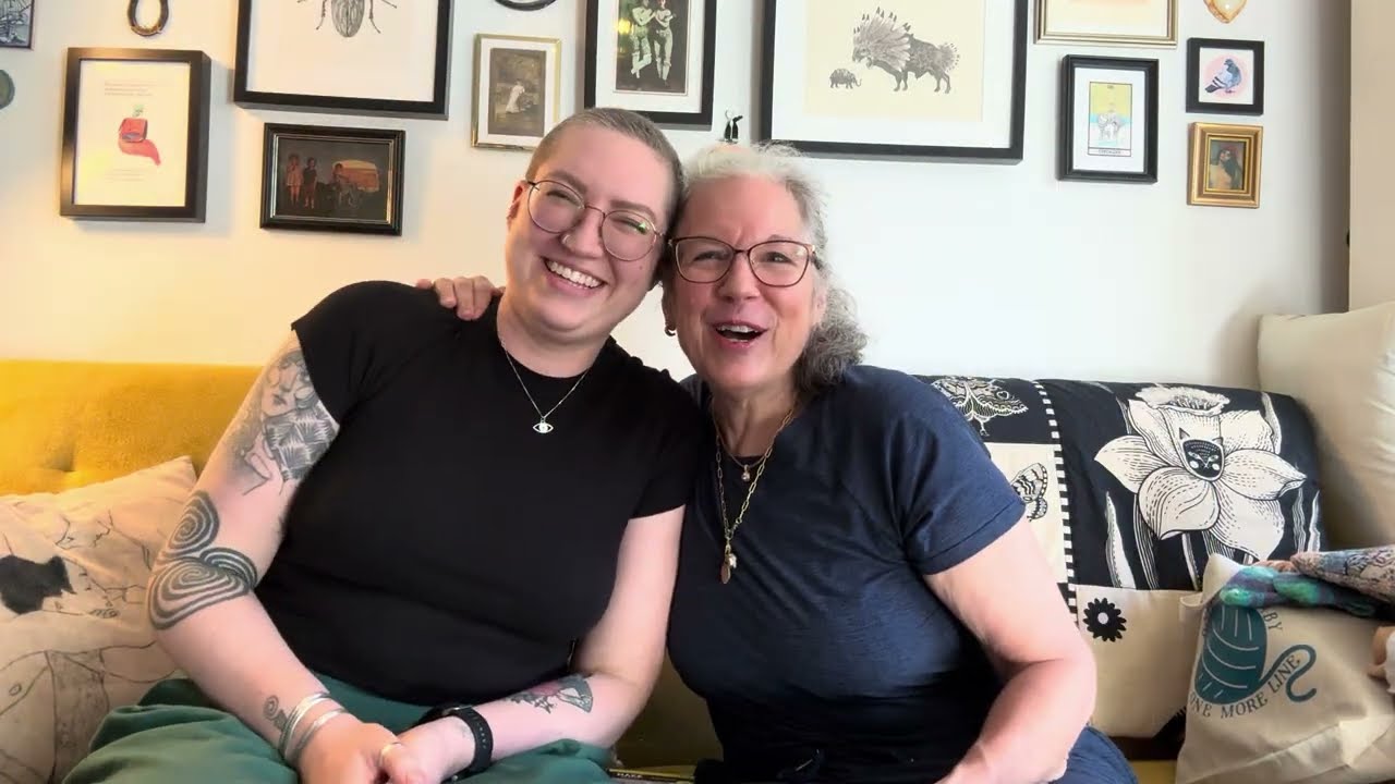 Lady Huzzah Presents- Floss Tube #22- “Meet my daughter  Erin … A Mama’s heart is full”