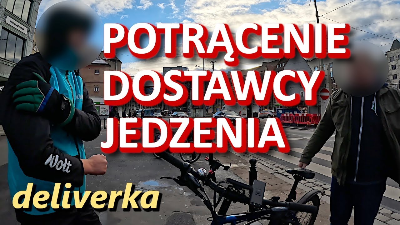 TA PRACA JEST NIEBEZPIECZNA - Dostawca Uber Eats Wrocław