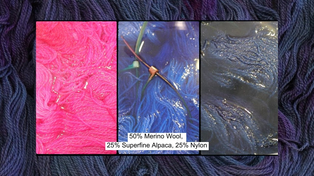 Dyepot Weekly #465 - Layering Colors on Imagination Yarn (Merino/Alpaca/Nylon Blend)