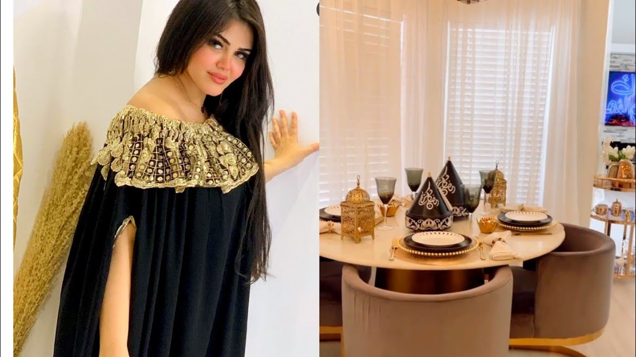 سيدة مغربية تبهر سيدات اروبا بالاجواء المغربيه الساحره في بيتها شياكة وجمال لا يوصف
