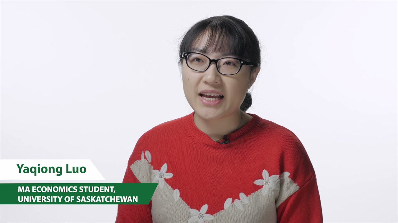 Master of Arts in Economics at the University of Saskatchewan