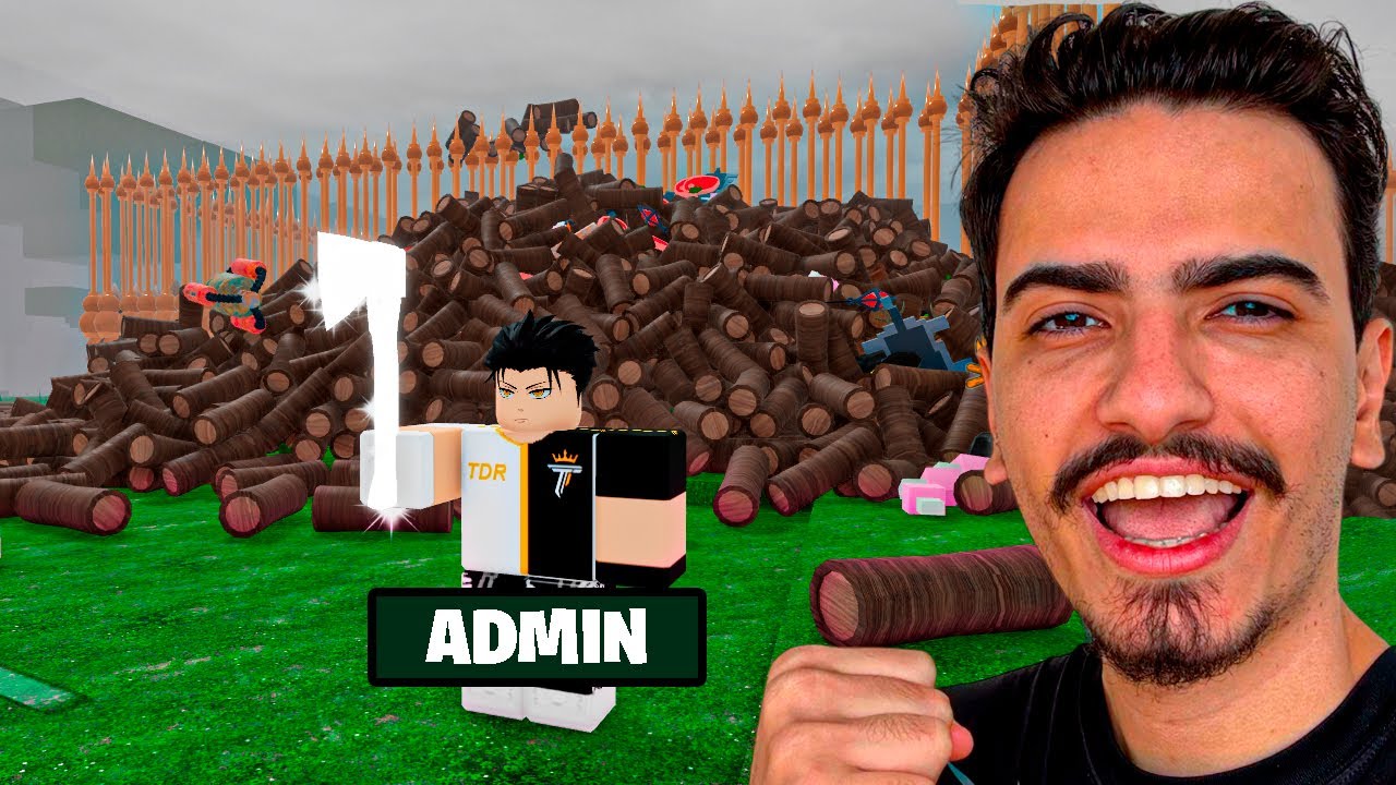 USEI PODERES DE ADMIN NO 99 NOITES NA FLORESTA 💀🔥