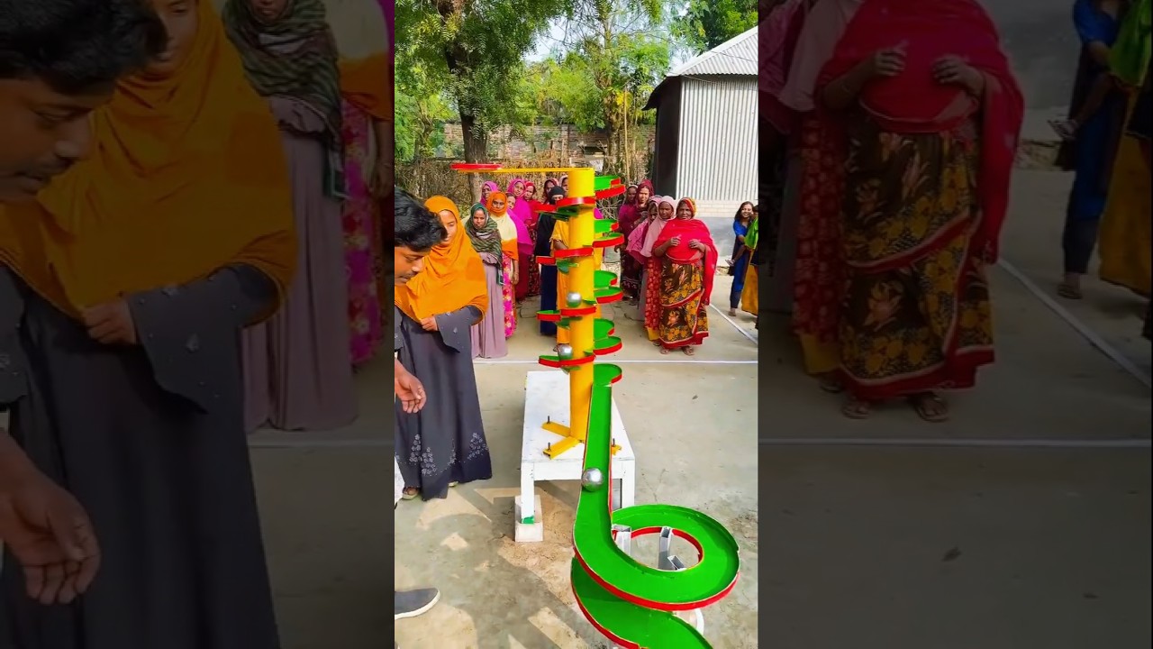 Ultimate Village Ball Drop Challenge Can You Hit the Right Slot#VillageGame#BallChallenge#DesiGame