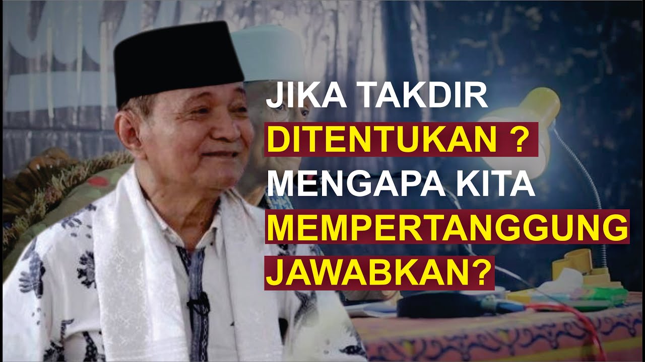 Mengapa kita mempertanggungjawabkan TAKDIR yang sudah ditentukan‼️ Buya Syakur Yasin #nusalontara