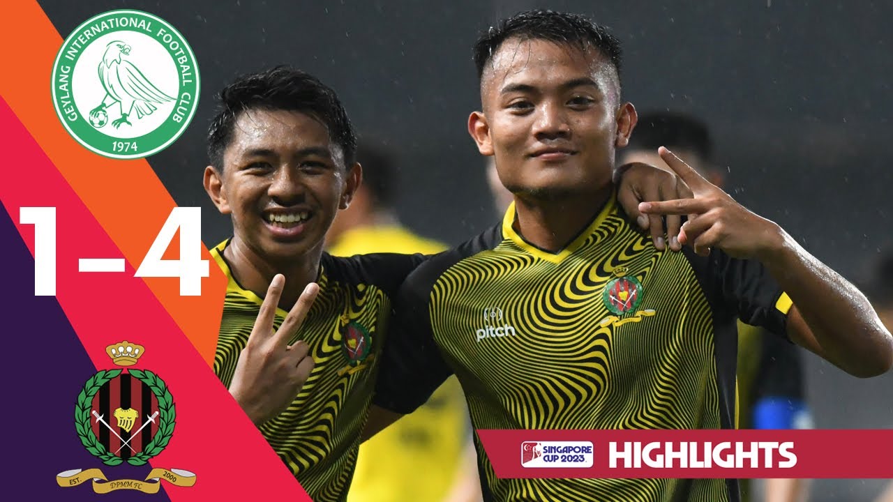 DPMM stay TOP with convincing VICTORY 🔝! | 2023 Singapore Cup: Geylang International vs Brunei DPMM