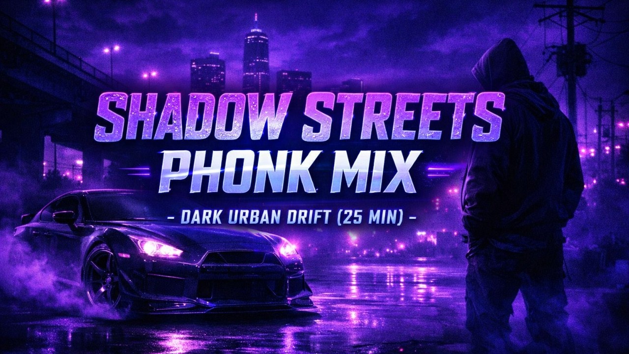 Shadow Streets Phonk Mix – Dark Urban Drift (25 Min)