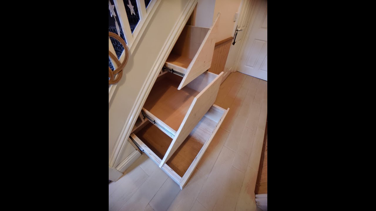 Bespoke Storage Solutions Under Stairs.