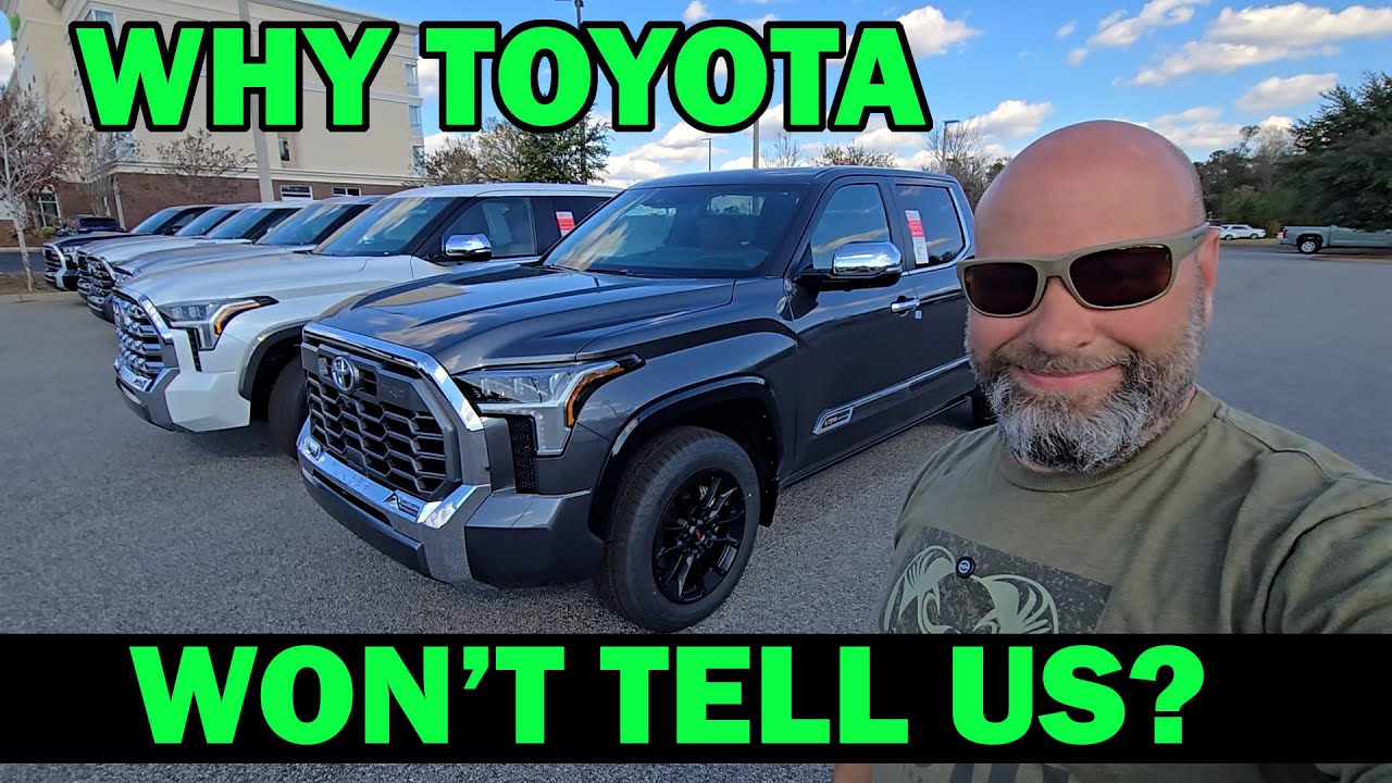 Почему Toyota не может быть честна относительно проблем с двигателем Tundra?
