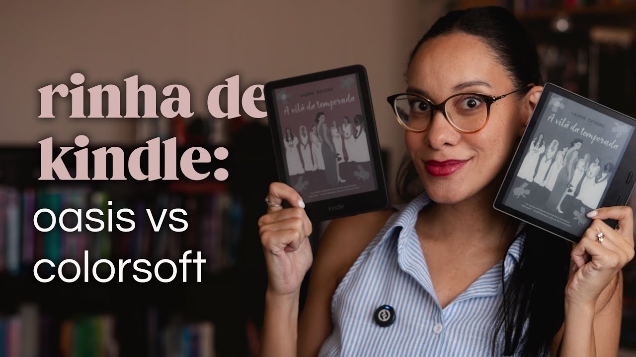 Kindle Colorsoft Signature vs Kindle Oasis: qual é o melhor? 📖