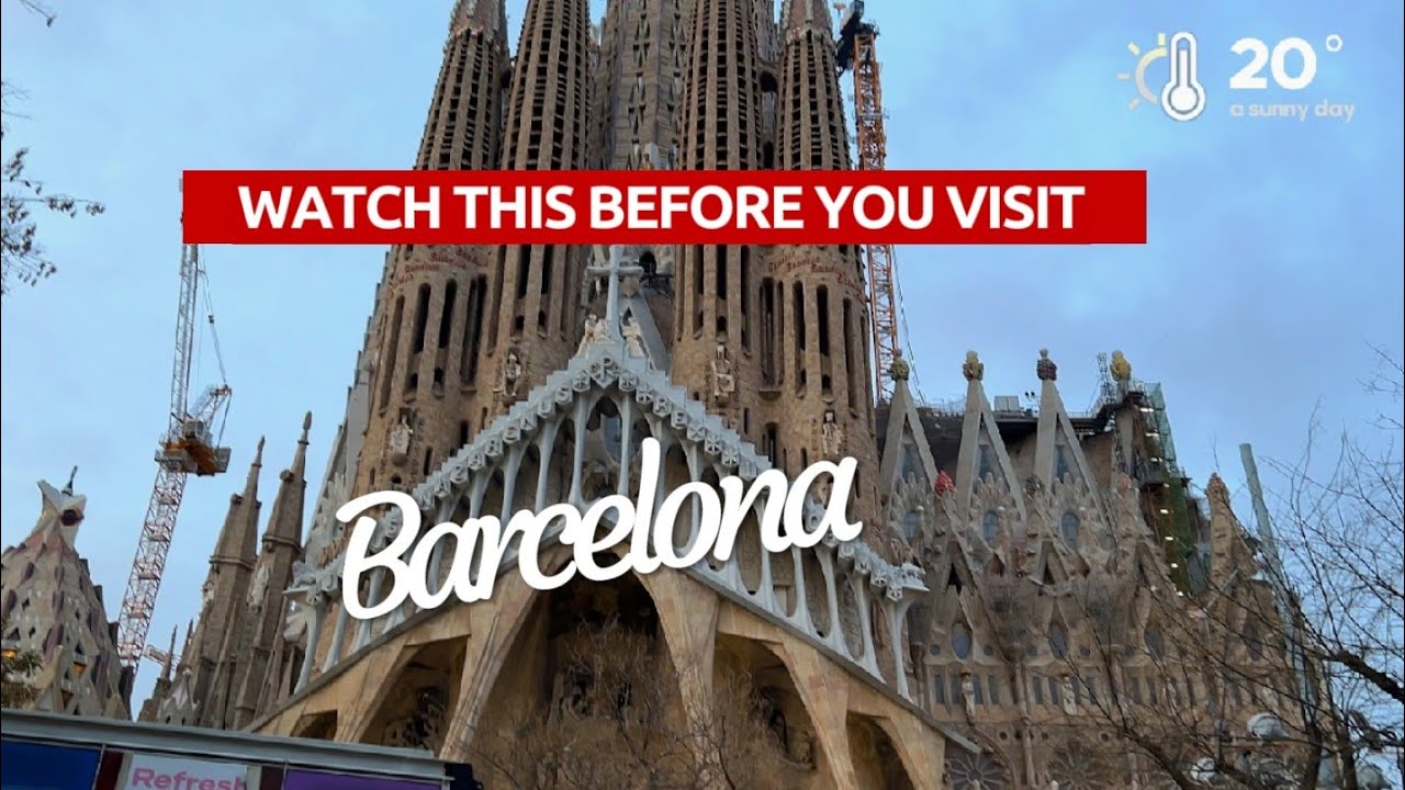 A walk to Sagrada Familia (4K) | Barcelona,  Spain 🇪🇸  | March 2024
