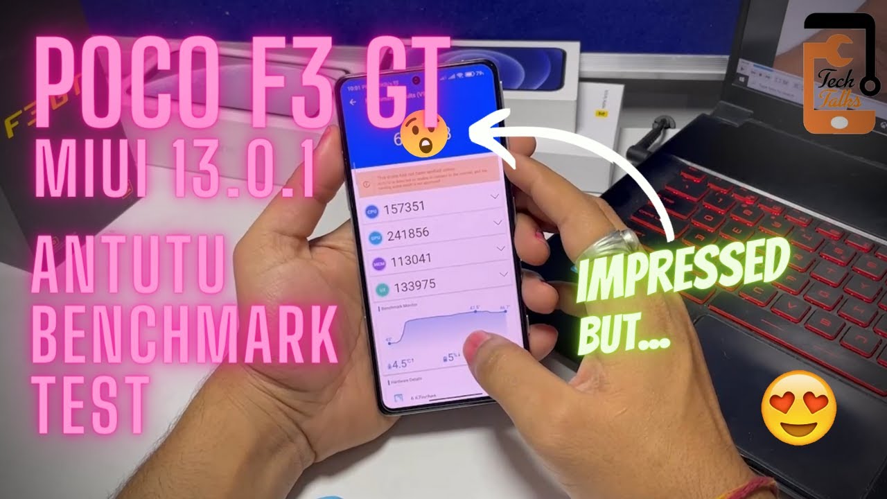 POCO F3 GT MIUI 13 Antutu Score Test | Impressed but... | Tech Talks
