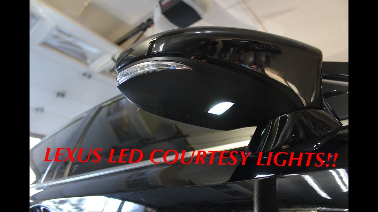 Lexus courtesy LED replacment (3is) 2014-2018