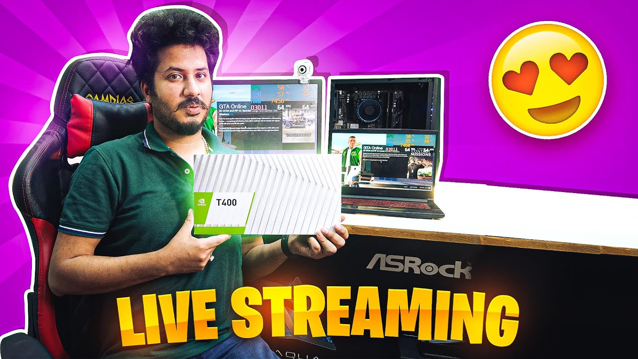 Live Streaming with the Nvidia Quadro T400 Graphics Card ? (Part 2)