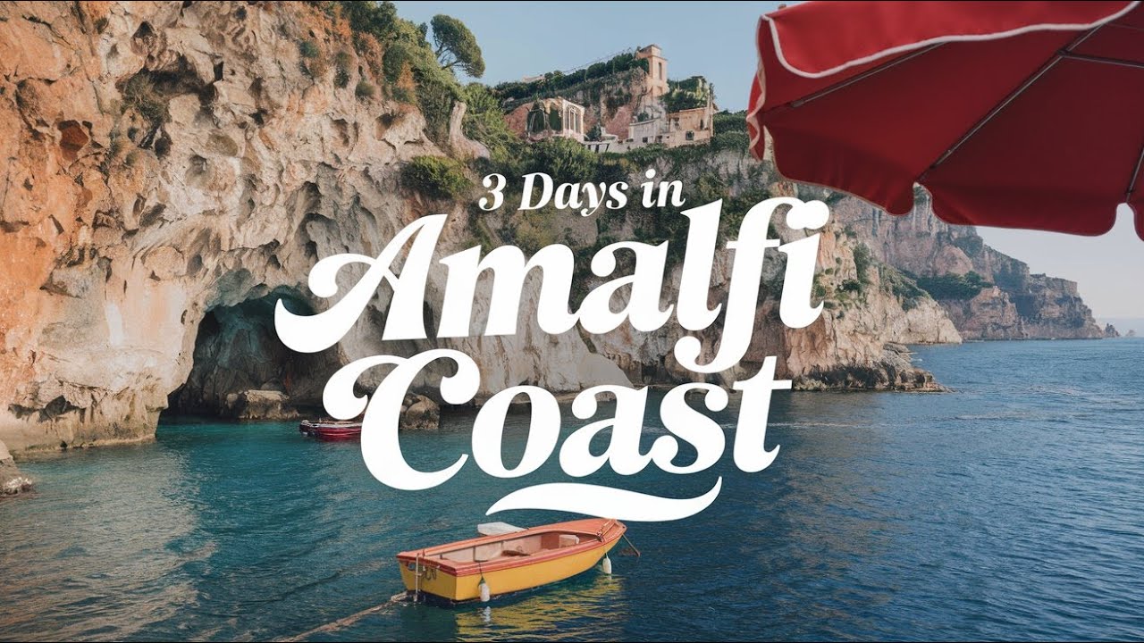 3 DAYS IN AMALFI COAST , Italy , 8K New Video , Perfect Itinerary