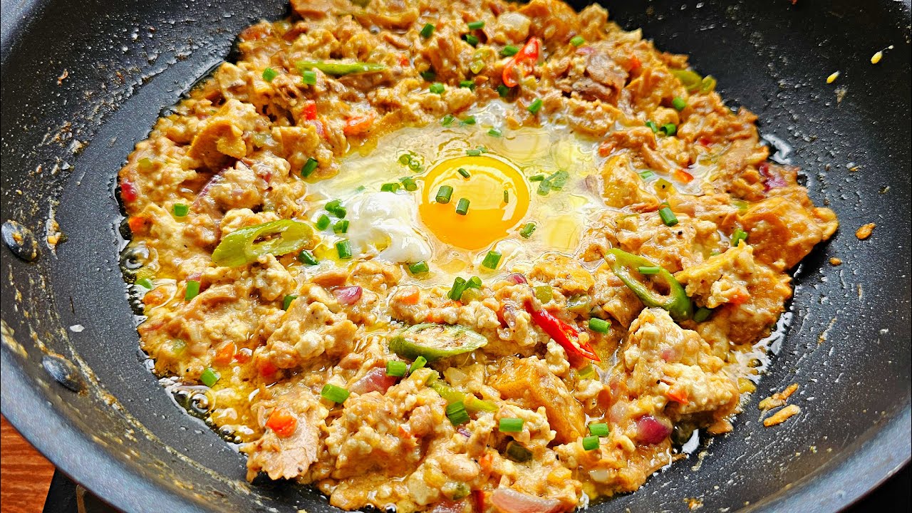 Tuna and Tokwa Sisig Recipe