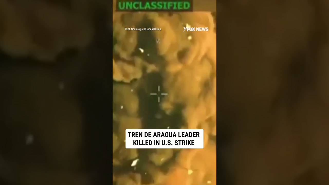 Tren de Aragua leader KILLED in US strike #foxnews #news #us #fox